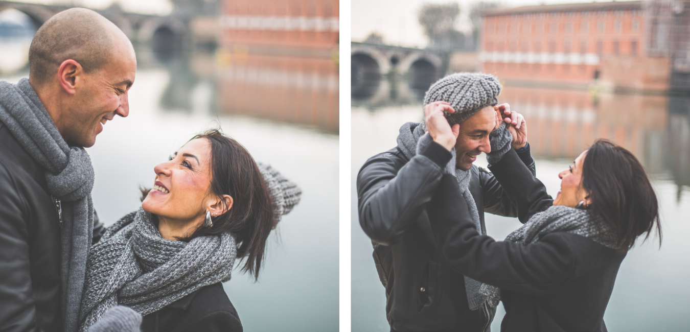 Séance d'engagement de Bérengère & Saïd à Toulouse - Imago Animae Photographie