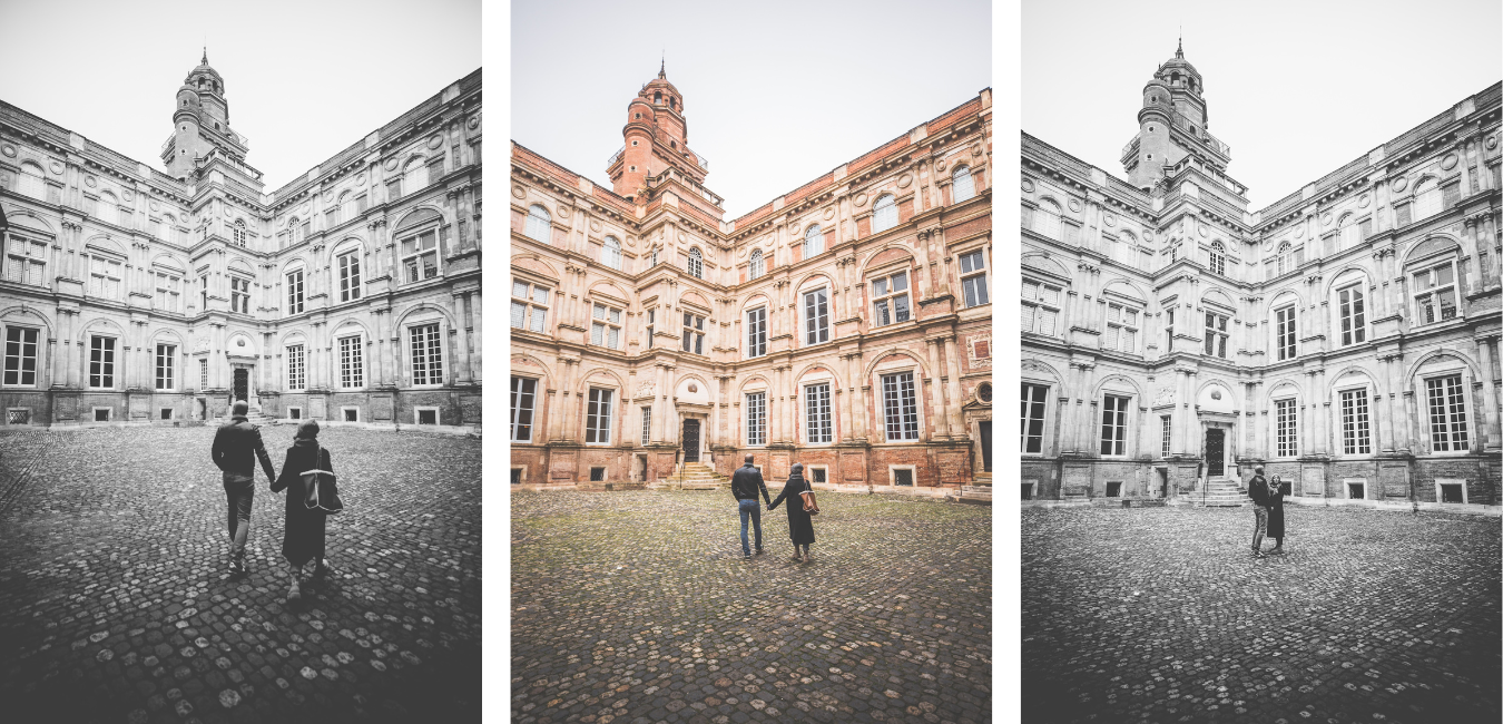 Séance d'engagement de Bérengère & Saïd à Toulouse - Imago Animae Photographie