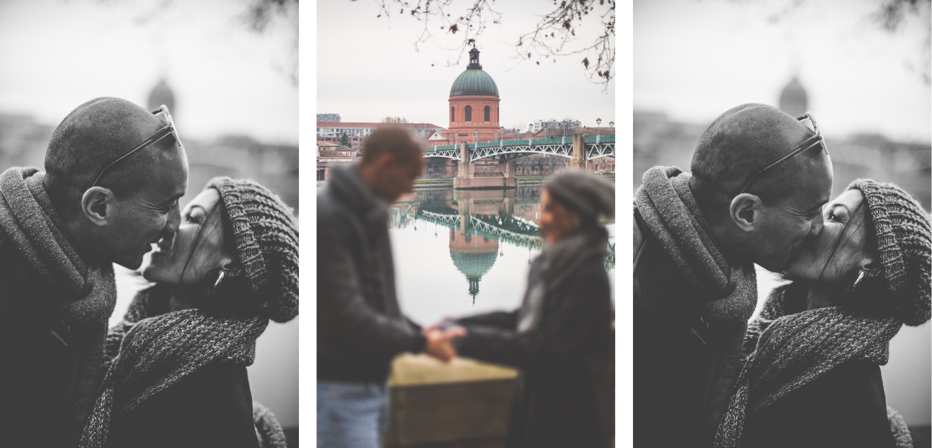 Séance d'engagement de Bérengère & Saïd à Toulouse - Imago Animae Photographie