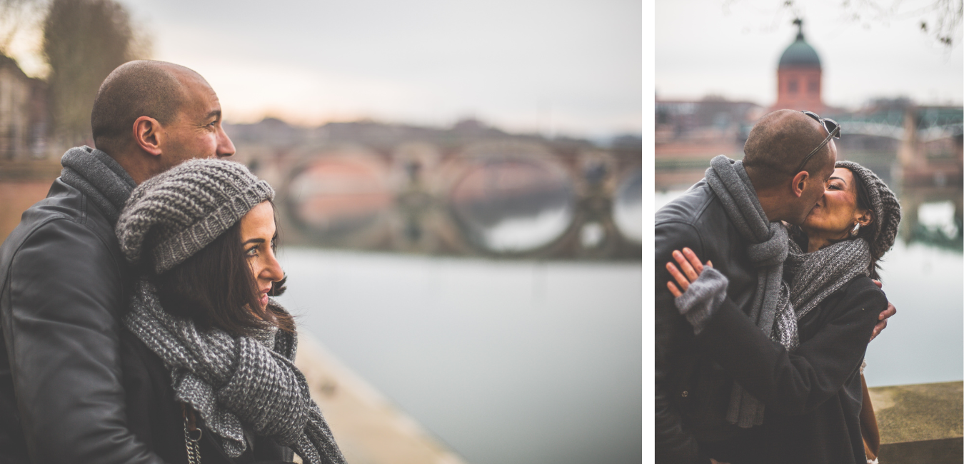 Séance d'engagement de Bérengère & Saïd à Toulouse - Imago Animae Photographie